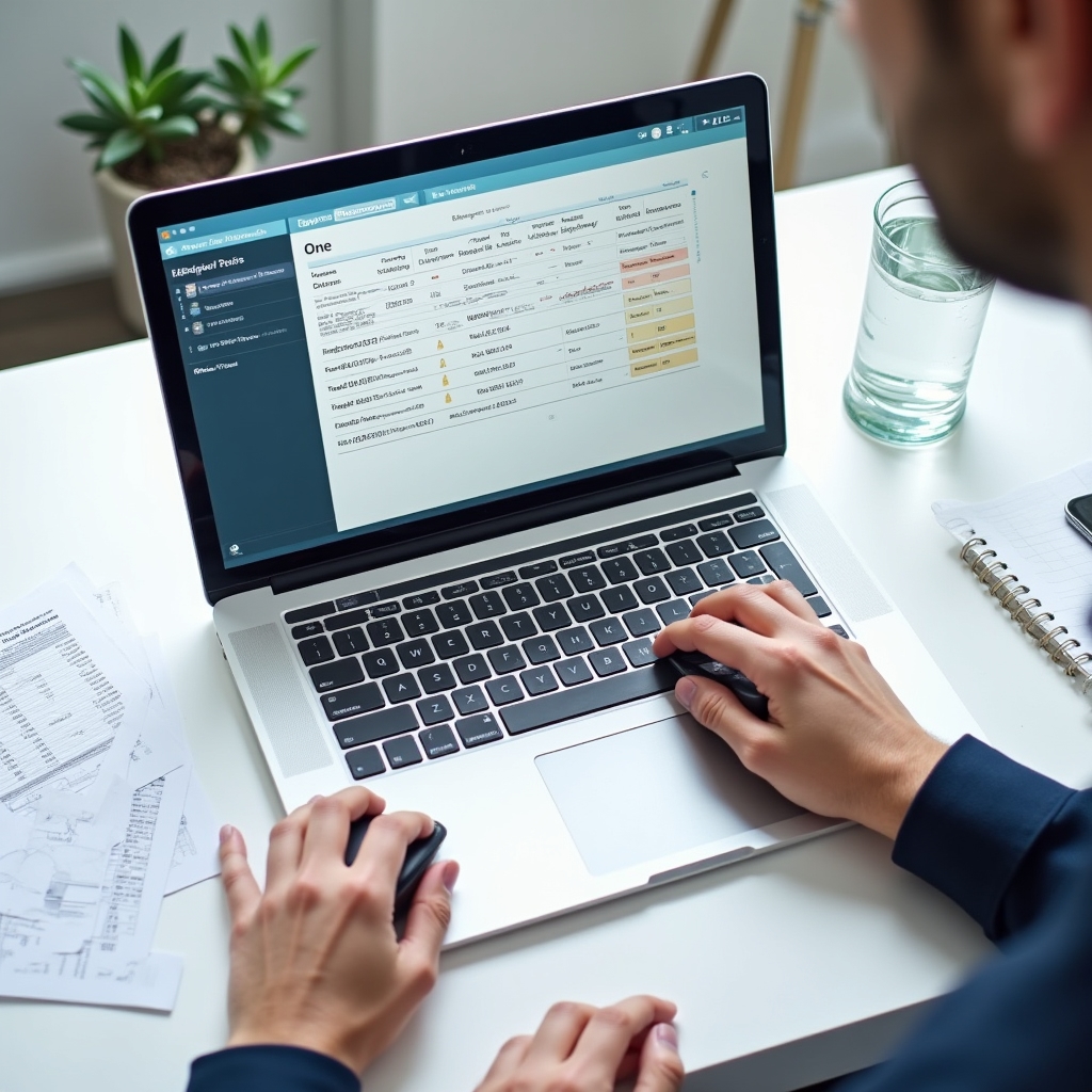 Schermata elaborazione timesheet con ore presenze dipendenti
